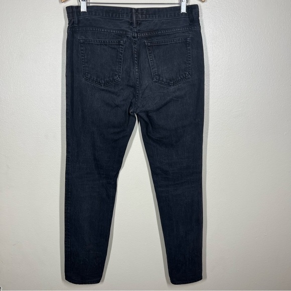 Denim X Alexander Wang Style 002 Tapered Leg Relaxed Fit Black Jeans Size 28 - Picture 5 of 13